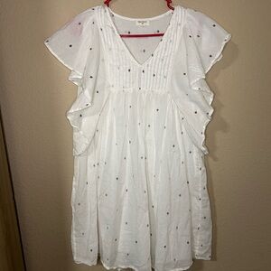 World Market 100% cotton boho mini dress S/M